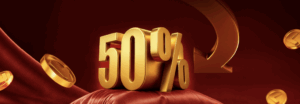 50% BONUS
